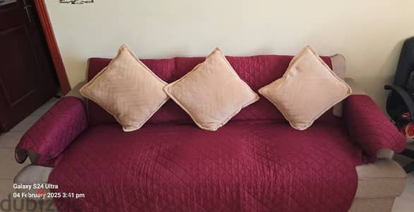 3 seater cushion sofa