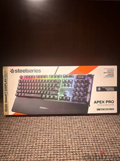 SteelSeries Apex Pro Mechanical Gaming Keyboard