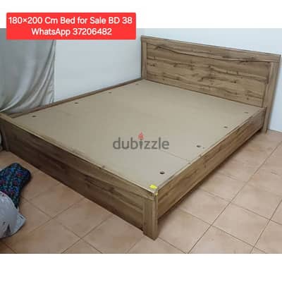 King size Bed frame and other items for sale with Delivery