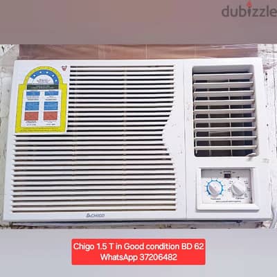 Chigo 1.5 Ton Star window ac and other acs for sale with fixing