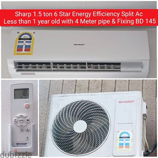 Chigo 1.5 Ton Star window ac and other acs for sale with fixing 12