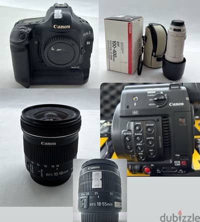 Canon cameras and lenses very low price