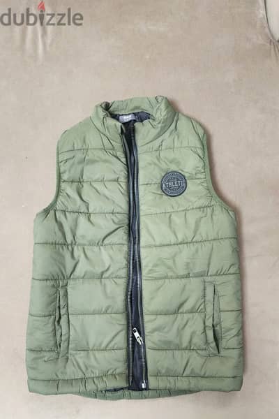 Kids Sleeveless Winter Jacket