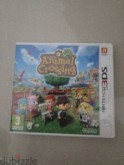 Animal crossing new leaf 3ds with case