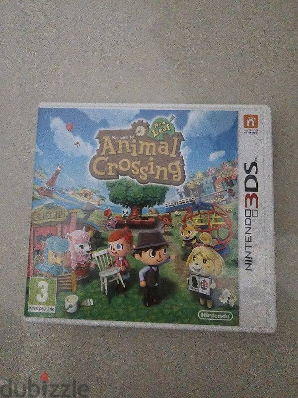 Animal crossing new leaf 3ds with case 0