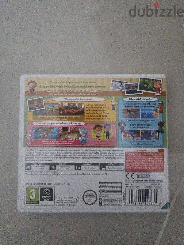 Animal crossing new leaf 3ds with case 1