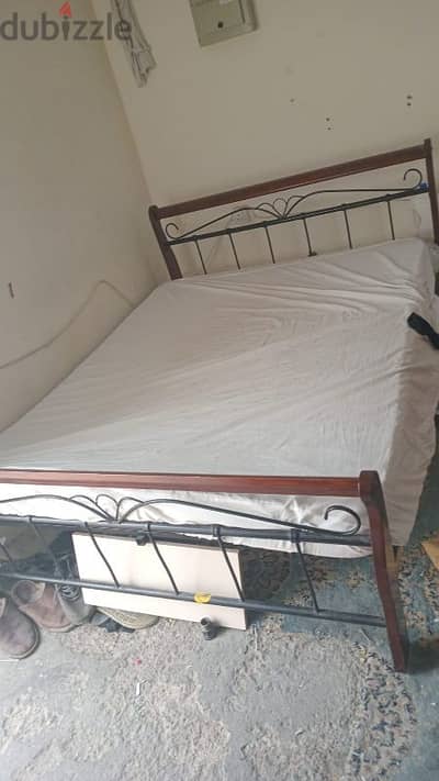 Double Bed with Matrix