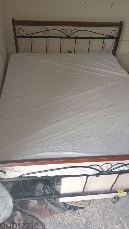 Double Bed with Matrix 1