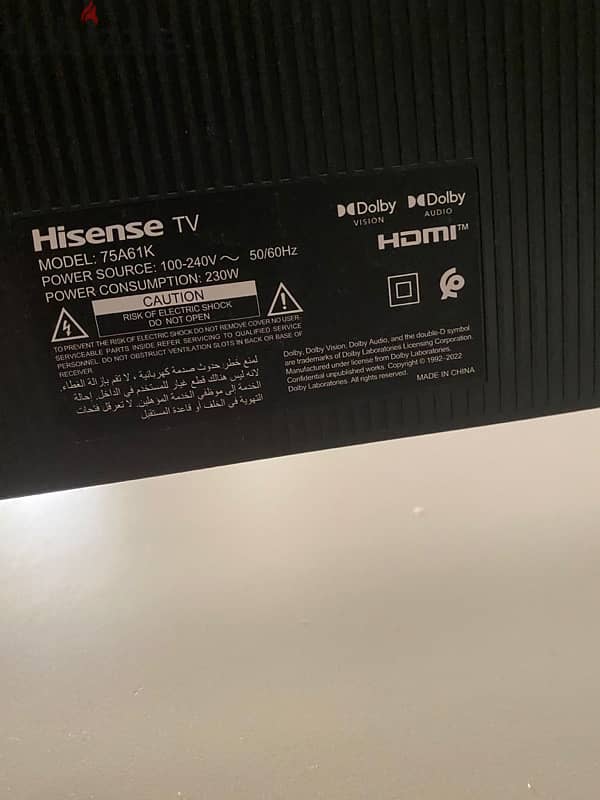 Hisense TV 75 inch motherboard for sale 2