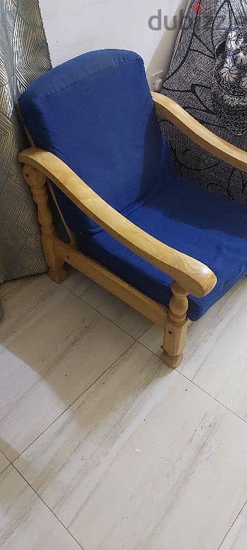 wooden sofa chair 1