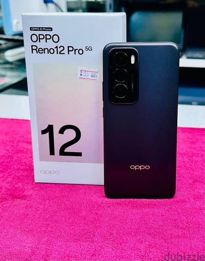 Oppo Reno 12 pro  rom 12 GB rom 512gb with original bill only 5 months