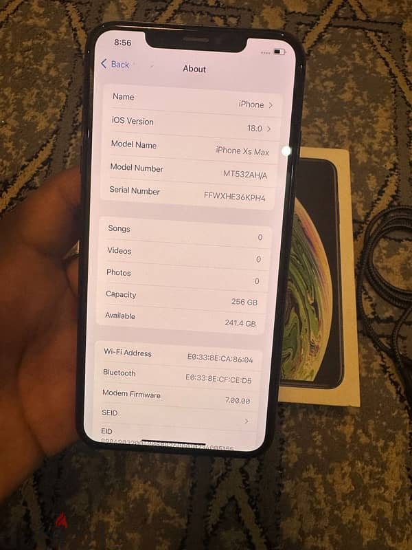 for sale iphone xs max 256 gb 3