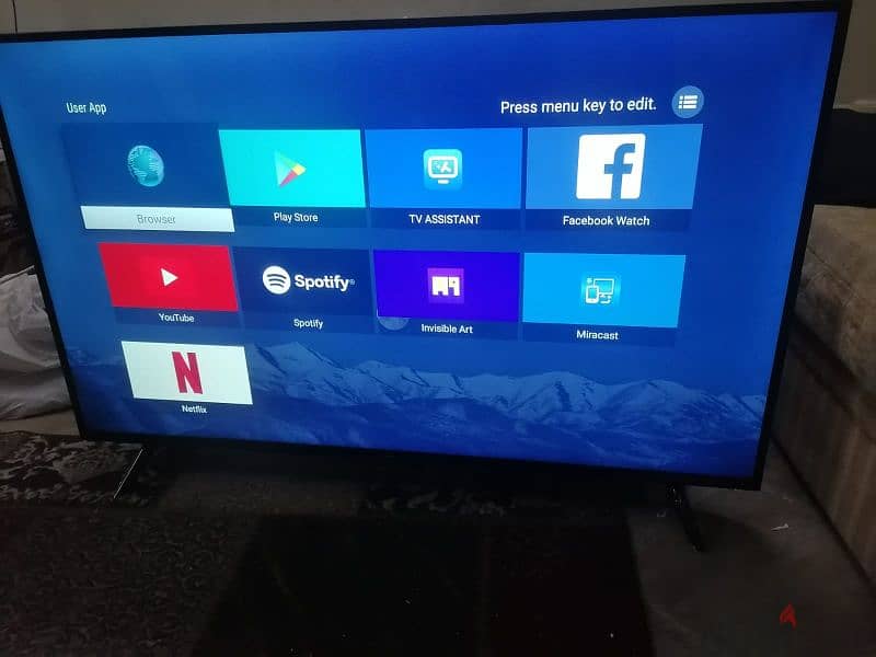 4k smart 60 inches brand starsat 2