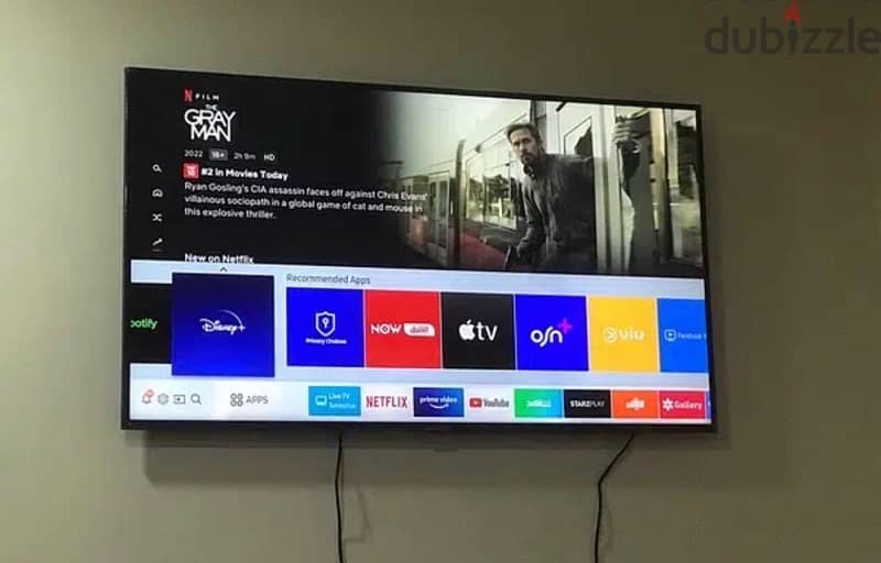 55” inch Samsung smart tv 4k UHD 7 series 3