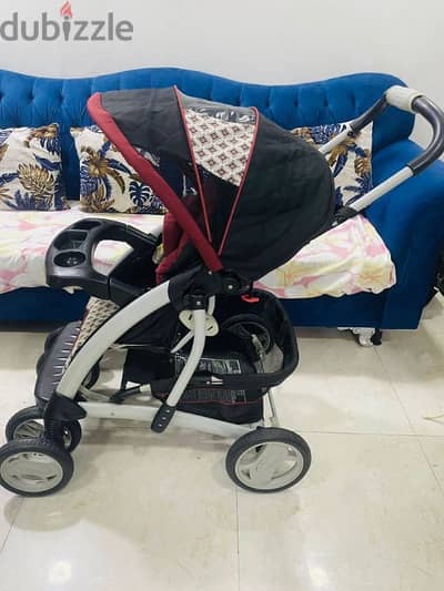 For sale, a baby stroller, a Jorico brand, in very good condition.