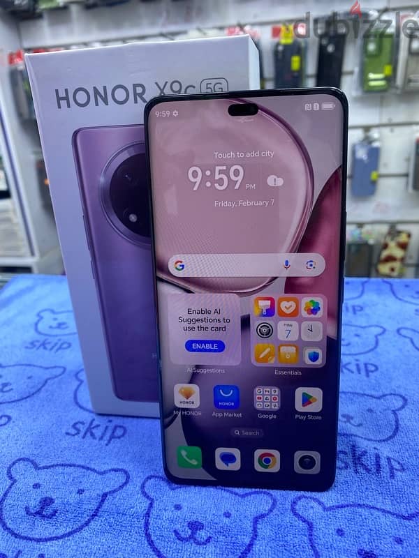 HONOR 9C 12 ram 255gb lok like new 5