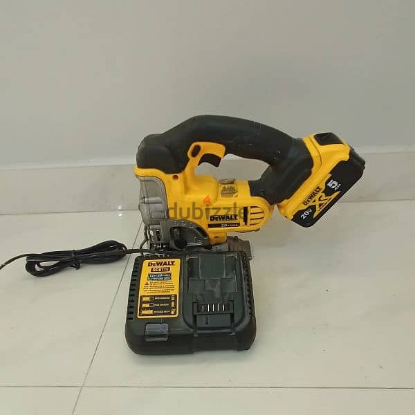 DeWalt Cordless Used Jigsaw جكسو ديوالت مستخدمة 1