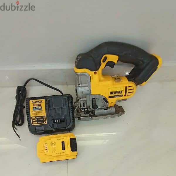 DeWalt Cordless Used Jigsaw جكسو ديوالت مستخدمة 3