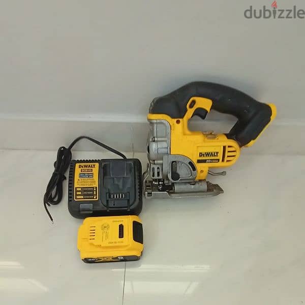 DeWalt Cordless Used Jigsaw جكسو ديوالت مستخدمة 4