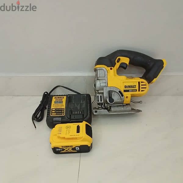 DeWalt Cordless Used Jigsaw جكسو ديوالت مستخدمة 5