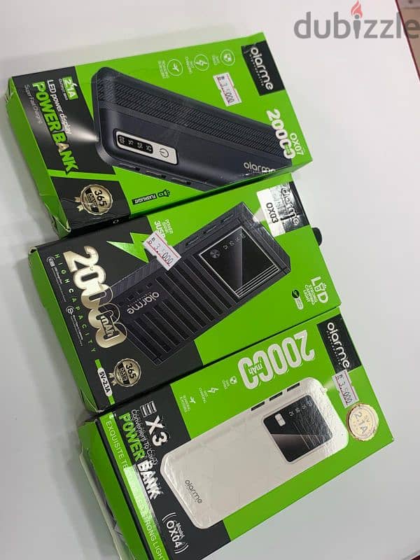 power bank 20,000mah 3 designs 4