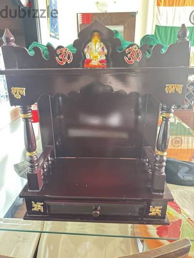 Wooden carved Temple in mint condition