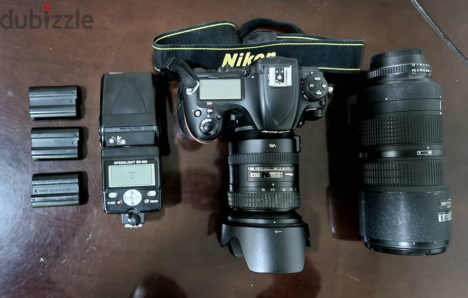 NIKON D500, 18-200 NIKON LENS, 80-200 F2.8 LENS, SB 800 NIKON FLASH 0