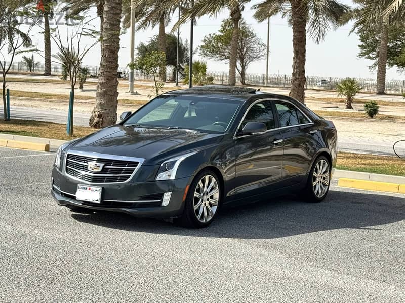 Cadillac ATS 2016 grey 1