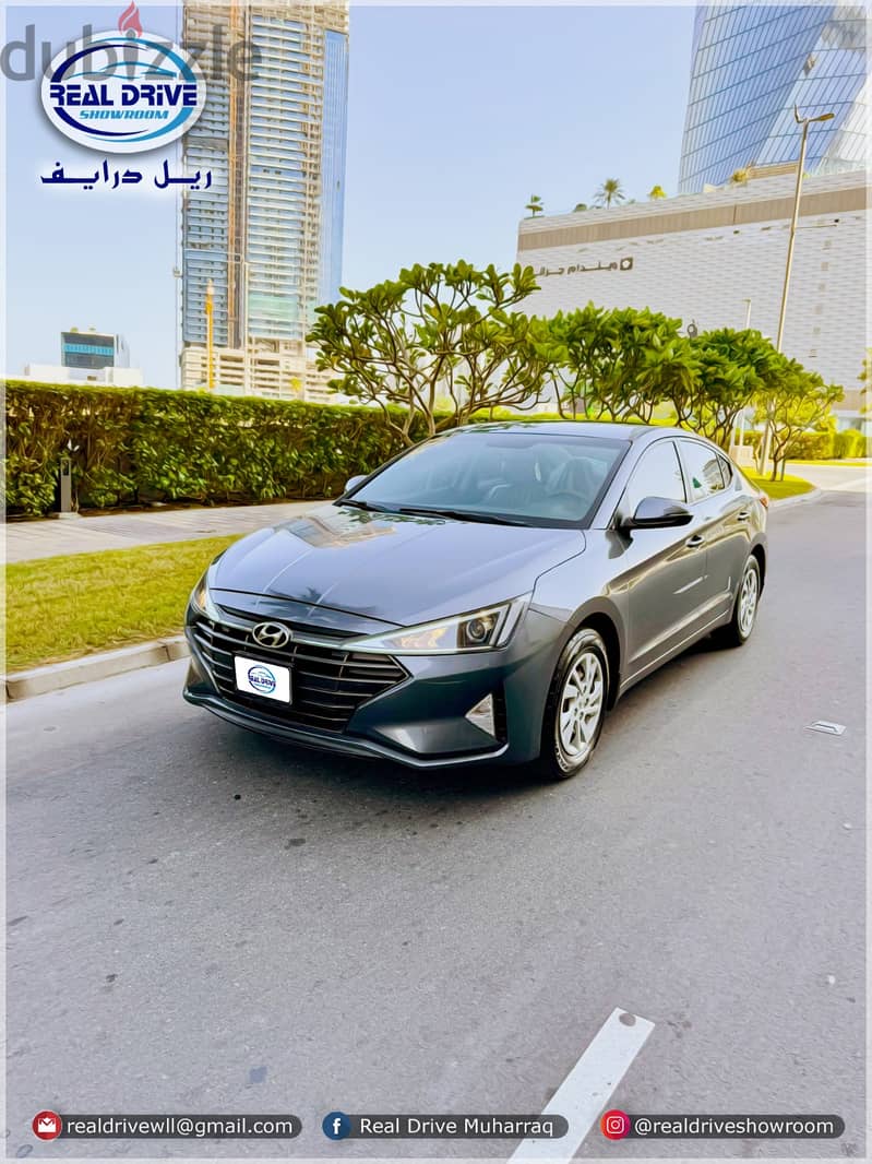 HYUNDAI ELANTRA 2020 -2.0L V4 GREY -57100KM  SINGLE OWNER . . FOR SALE 2