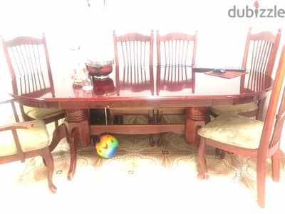 8 Seat Wooden Daining Table