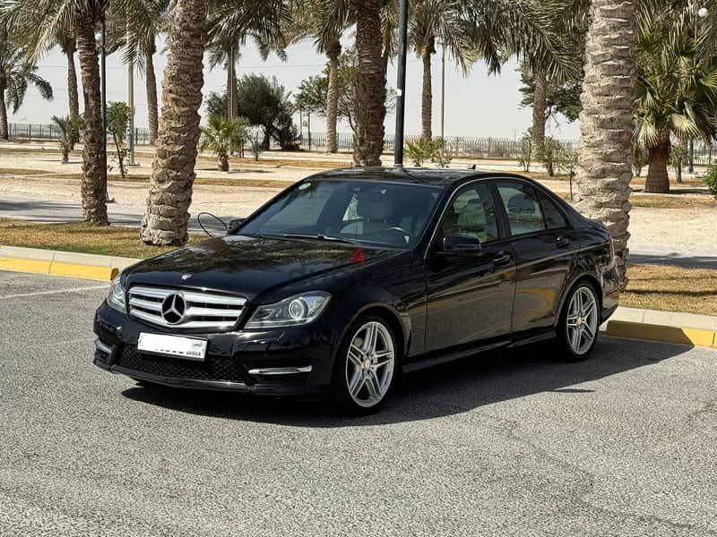 Mercedes-Benz C200 2013 black 1