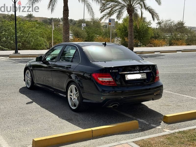 Mercedes-Benz C200 2013 black 6