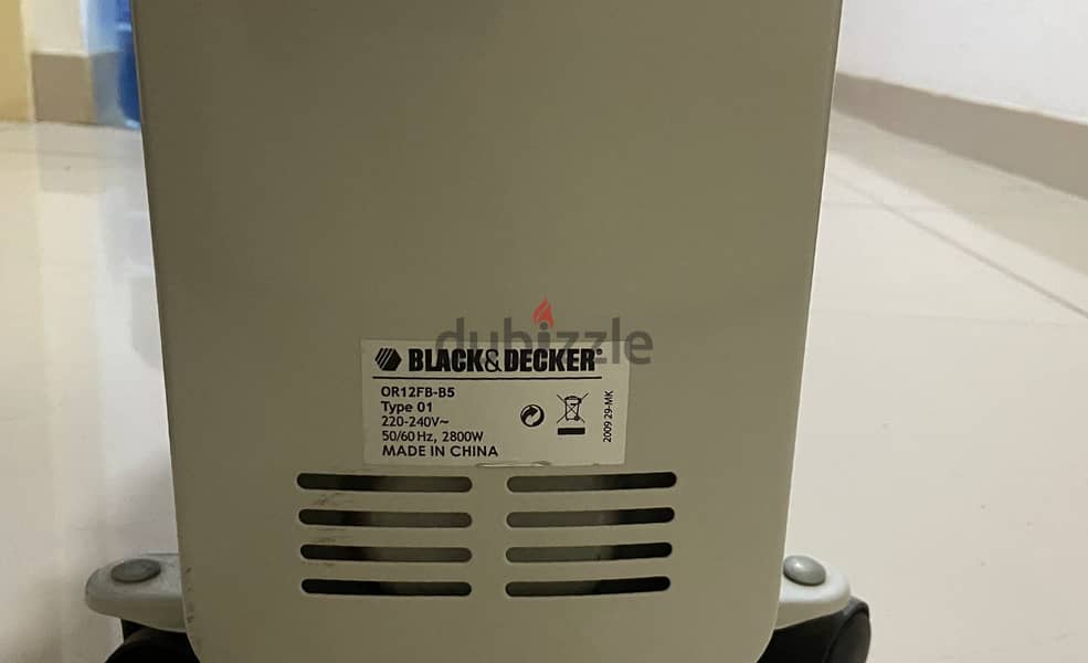 Newly unused Black&Decker Heater 5