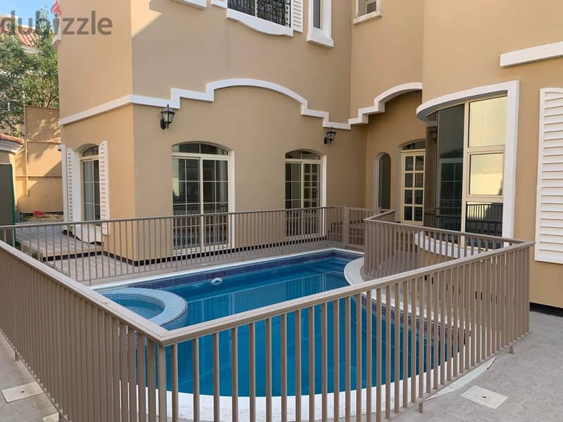 Riffa area 5 bedroom semi furnished moluxury villa available for rent 1