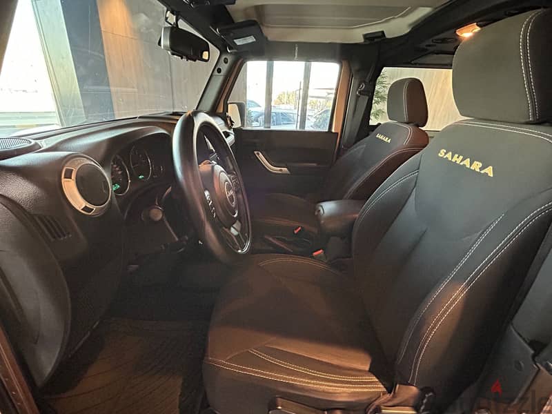 Jeep Wrangler 2015 MODEL SAHARA FOR SALE 9