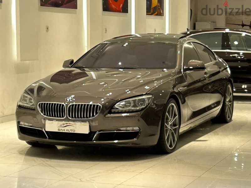 BMW 650i 2013 MODEL GRAND V8 TURBO FOR SALE 2