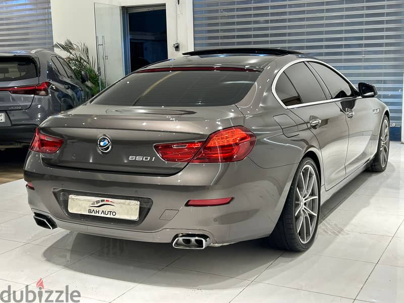 BMW 650i 2013 MODEL GRAND V8 TURBO FOR SALE 3