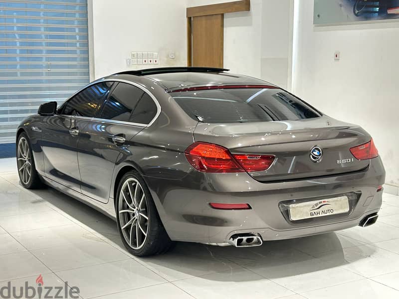 BMW 650i 2013 MODEL GRAND V8 TURBO FOR SALE 5