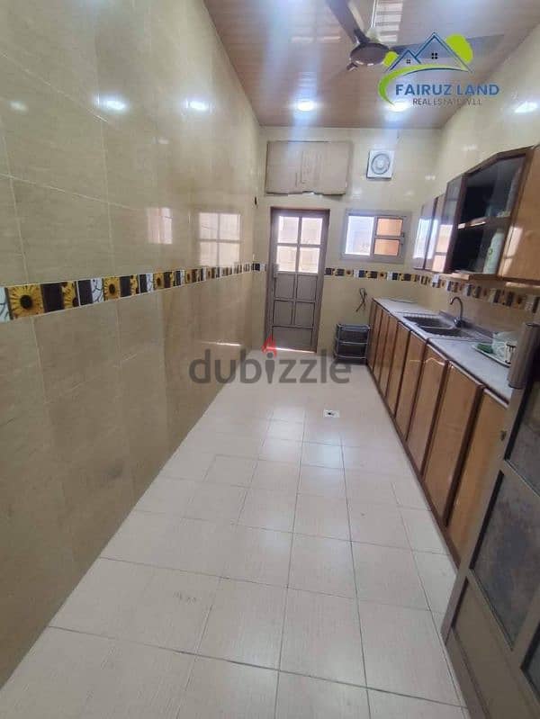 Clean House for rent in Qalali 4 rooms & hall 300 bd including ewa 6