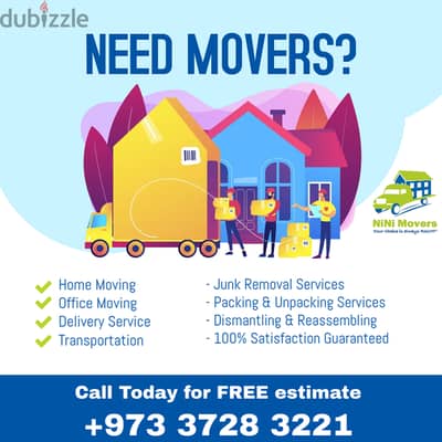 NiNi Movers Bahrain is here to take the hassle out of your relocation.