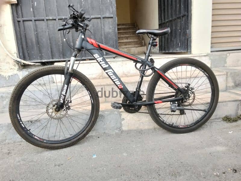 Branded bike Skid Fusion MTB 1