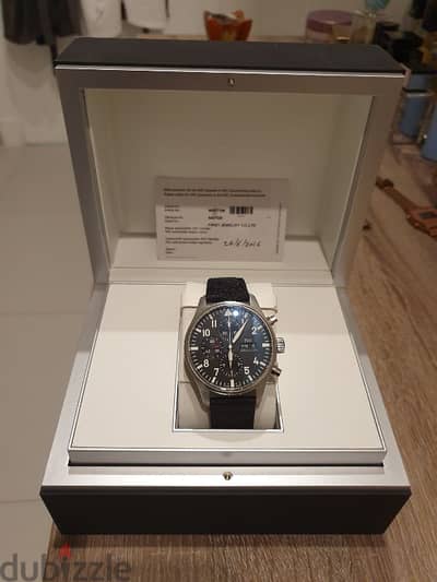 IWC377709 Pilot's chronograph - box & papers