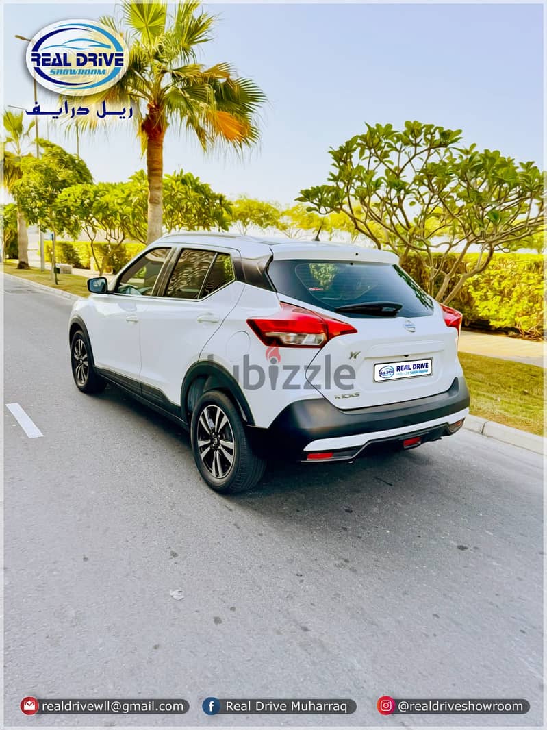 Nissan Kicks 1.6L V4 MODEL  2019 WHITE FOR SALE 5