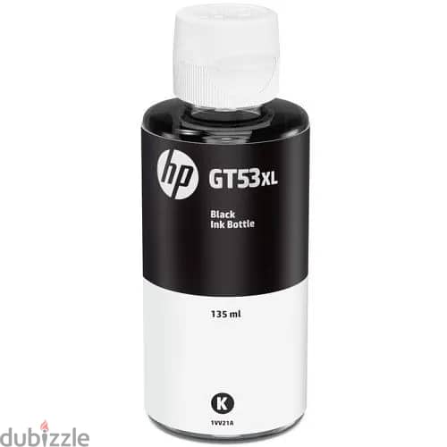 New HP 1VV21AE GT53XL Original Ink Bottle Black 135ml for sale 2