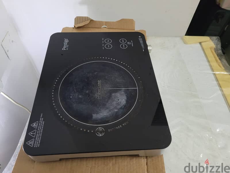 Prestige UK Electric Stove Infrared Cooktop plate all purpose materia 1