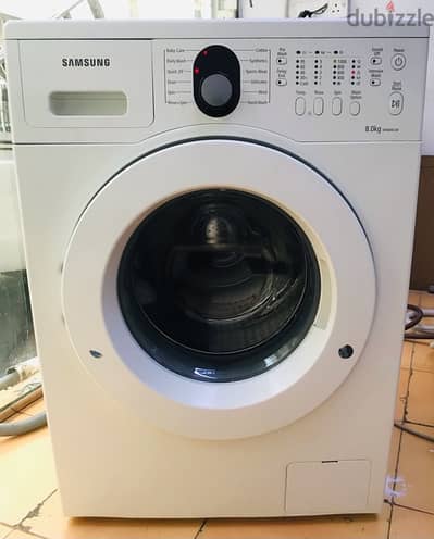 Samsung washing machine front load 8kg