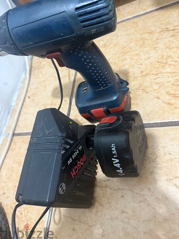 drill for sale with two batteries and original charger 1