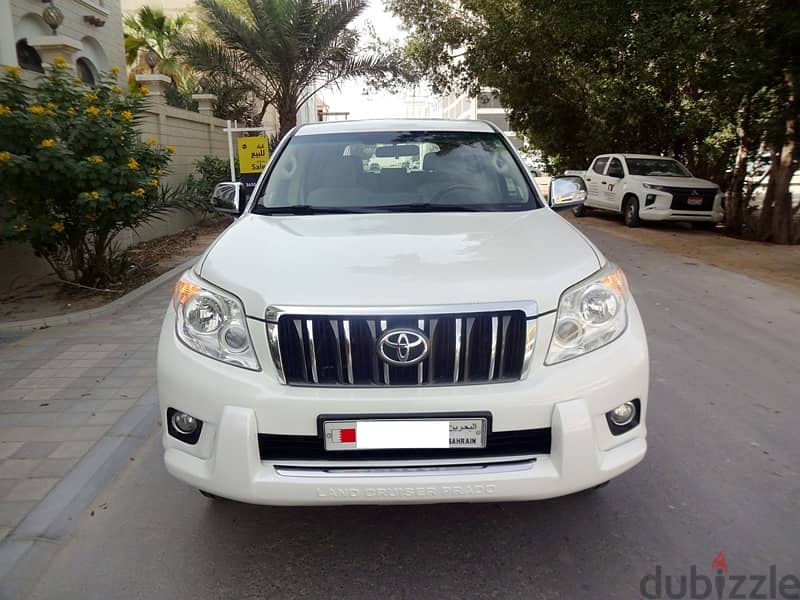 Toyota Prado TXL 2.7 L 2013 White V4 8 Seat 4x4 Single User Well Maint 1