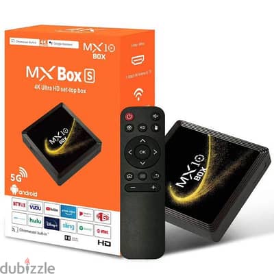 4K Android TV BOX RECIEVER/ALL TV channels without Dish/Smart TV BOX