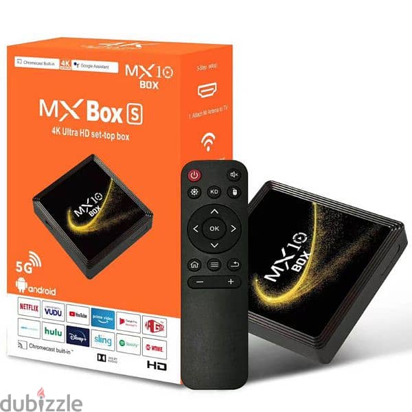 4K Android TV BOX RECIEVER/ALL TV channels without Dish/Smart TV BOX 0